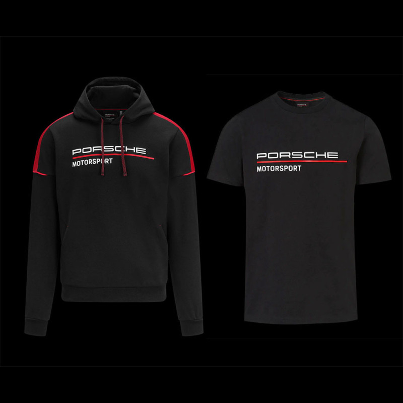 Porsche Motorsport T-Shirt Uomo/Unisex In Cotone Biologico - Bianco Con Logo, Taglia XS