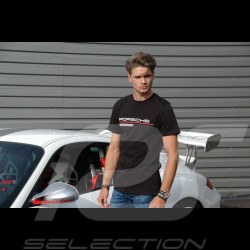 Duo Porsche Sweatshirt Motorsport + Porsche T-shirt Motorsport Black