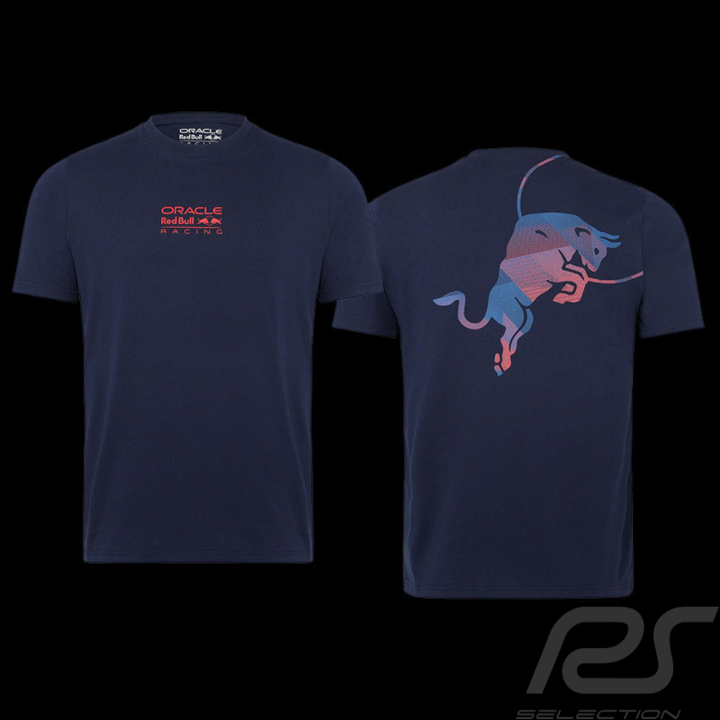 T-shirt Red Bull Racing F1 Grand Prix Verstappen Perez Lightweight Bleu nuit TU3137 - Mixte