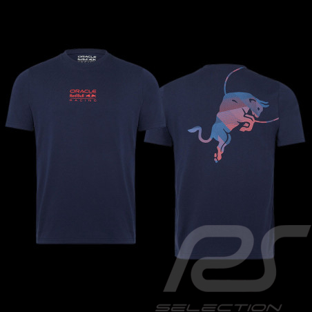 Red Bull Racing F1 Grand Prix T-shirt Verstappen Perez Lightweight Night blue TU3137 - Unisex