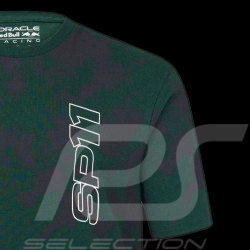 Red Bull Racing F1 Grand Prix T-shirt Sergio Perez Graphic Green / Black TU4425 - Unisex