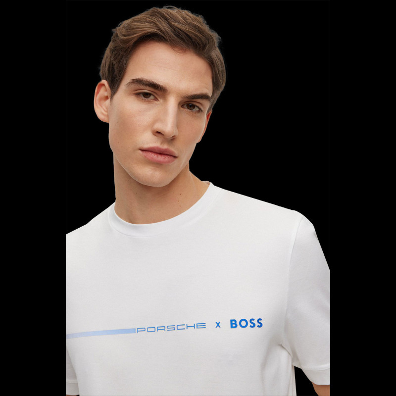 Duo Porsche x BOSS Polo shirt Black + Porsche x BOSS T-shirt White ...