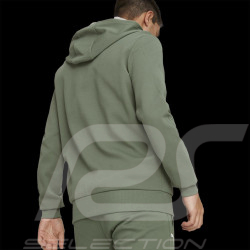 Duo Veste Mercedes à Capuche + Pantalon Mercedes AMG F1 Team Puma Vert Eucalyptus