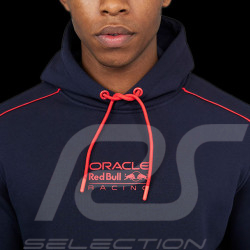 Sweatshirt Red Bull à capuche F1 Grand Prix Verstappen Perez Lightweight Bleu nuit TU3138 - Mixte