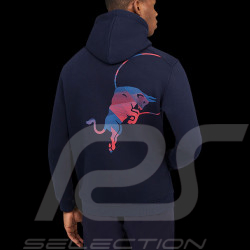 Red Bull Sweatshirt F1 Grand Prix Verstappen Perez Lightweight Nachtblau TU3138 - Unisex