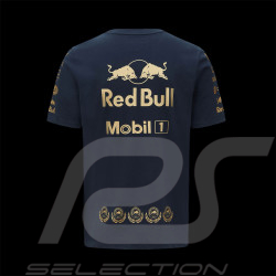 Duo Red Bull T-Shirt + Red Bull Racing Kappe Verstappen Pérez F1 Champion Konstrukteur