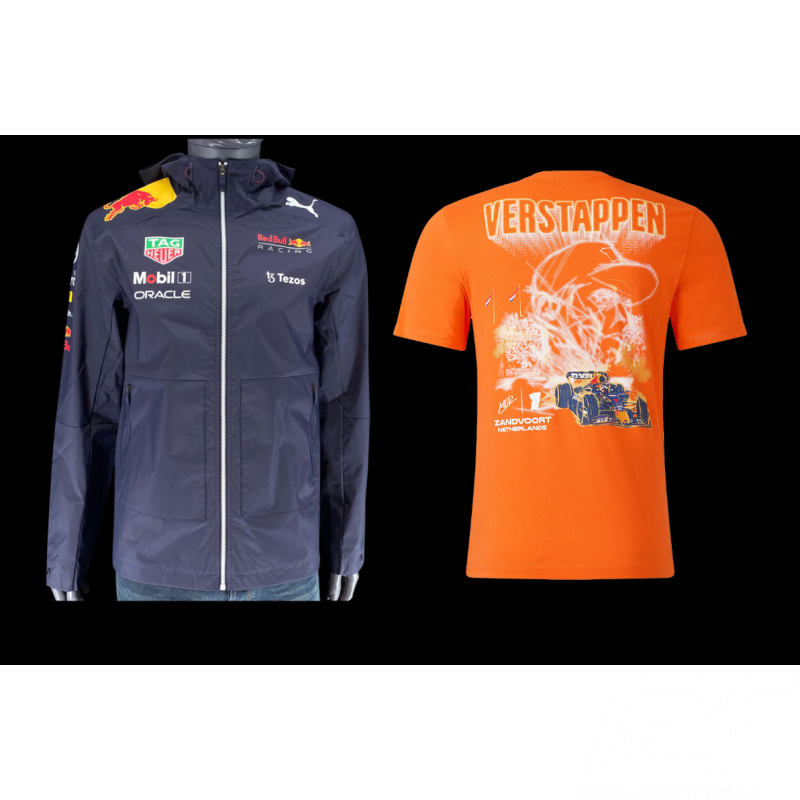 Duo Red Bull Jacke + Red Bull T-shirt Max Verstappen Special Zandvoort