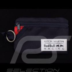 Trio Aston Martin Red Bull Racing Windjacke + Geldbörse + Schlüsselanhänger Marineblau