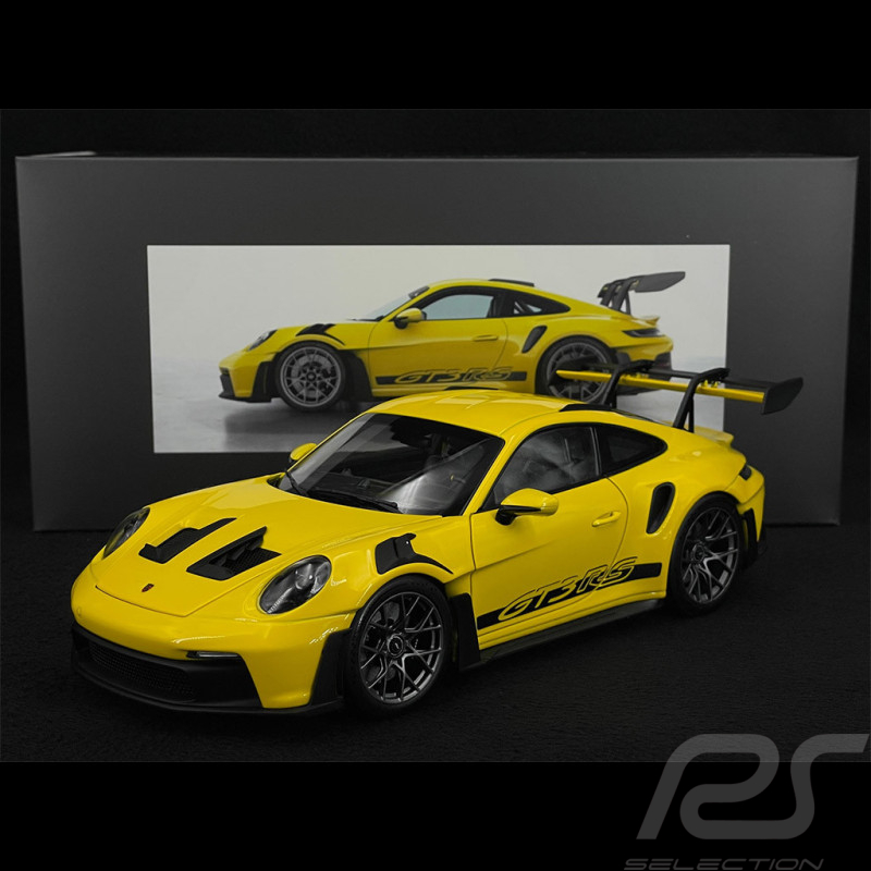 Porsche 911 GT3 RS Type 992 2023 Jaune Racing 1/18 Norev