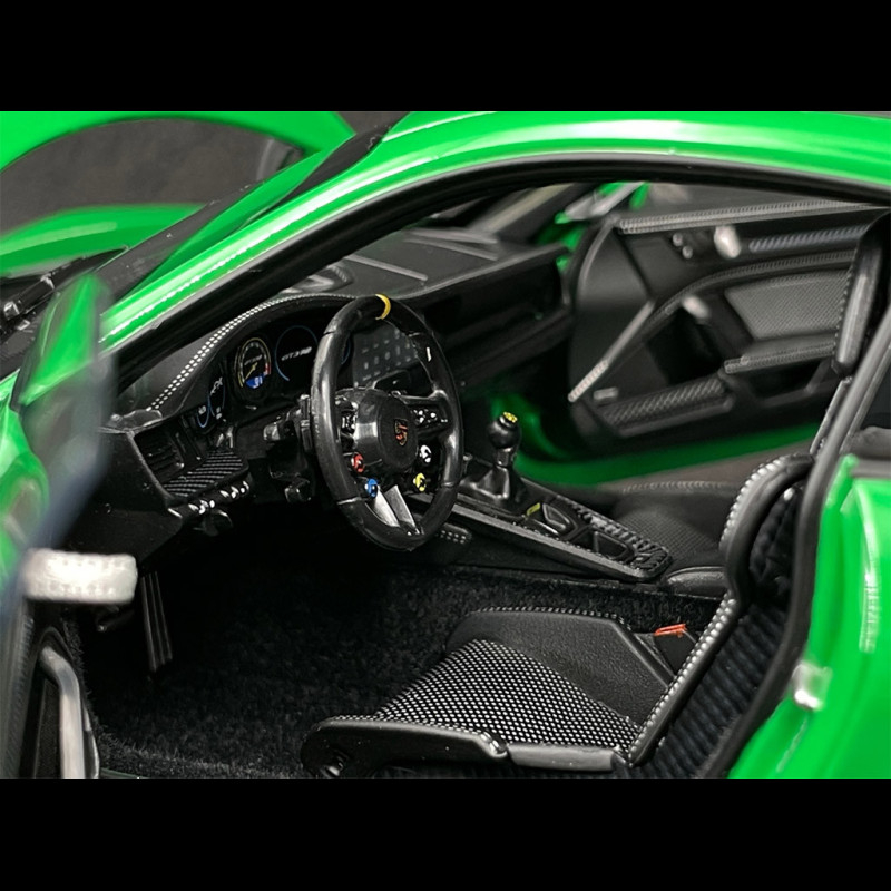 1/18 : Deux Porsche 911 GT3 vertes en Exclu Web Norev