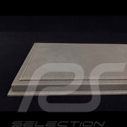 1/18 Vitrine für Porsche Modelle Boden kunstleder grau premium quality