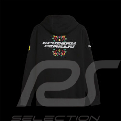 Ferrari Sweatshirt Leclerc Sainz F1 Team GP Mexico Puma Schwarz 701227708-001 - herren
