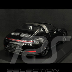 Porsche 911 Targa 4 GTS Type 992 2021 Black 1/18 Minichamps 155061067