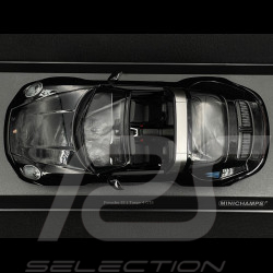Porsche 911 Targa 4 GTS Type 992 2021 Noir 1/18 Minichamps 155061067