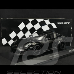 Porsche 911 Targa 4 GTS Type 992 2021 Noir 1/18 Minichamps 155061067