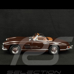 Mercedes-Benz 300 SL Roadster W198 1957 Dark red 1/18 Minichamps 180039037