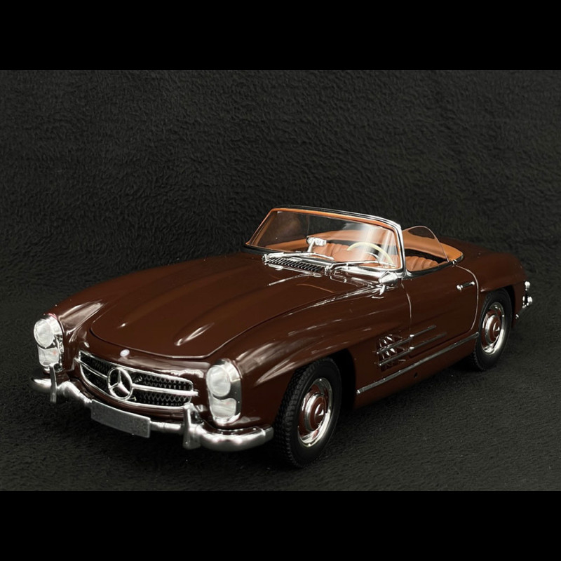 Mercedes-Benz 300 SL Roadster W198 1957 Dark red 1/18 Minichamps