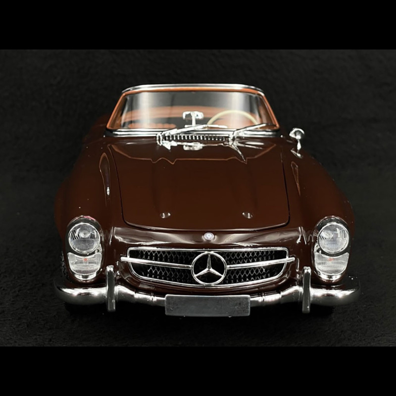 Mercedes-Benz 300 SL Roadster W198 1957 Dark red 1/18