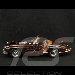 Mercedes-Benz 300 SL Roadster W198 1957 Dark red 1/18 Minichamps 180039037