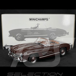 Mercedes-Benz 300 SL Roadster W198 1957 Dark red 1/18 Minichamps 180039037