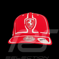 Casquette Ferrari Charles Leclerc F1 Joshua Vides Graphique Rouge 701225156-001 - mixte