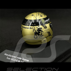 ULTRA RARE - Hand Signed Michael Schumacher Helmet GP Spa 2011 20th Years in F1 1/8 Minichamps 9021003127