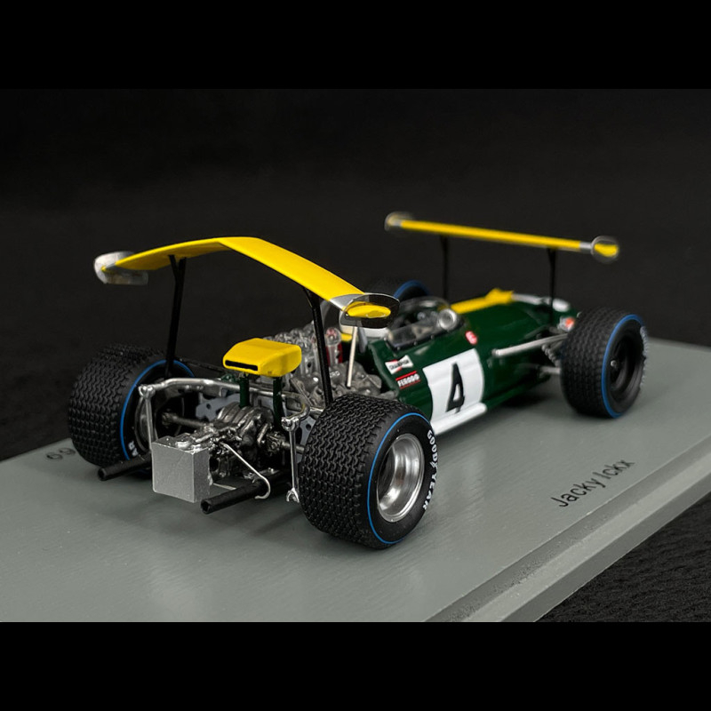 Figurine Jacky Ickx 1969 1/18 - Résine Non Peinte - Ford Le Mans - Édition Collection