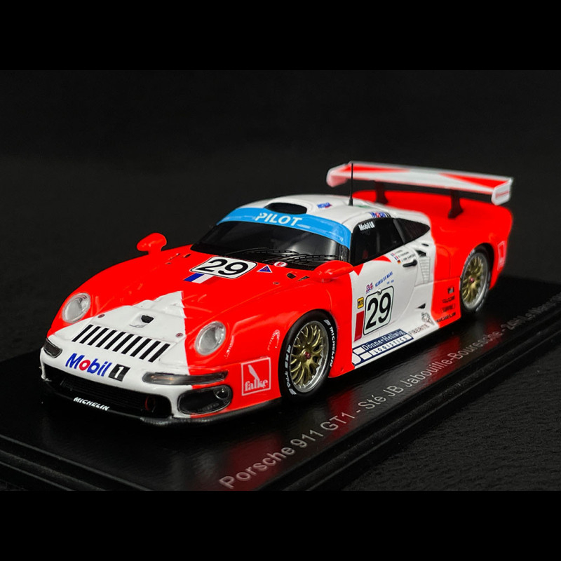 Porsche 911 GT1 type 993 n° 29 24h Le Mans 1997 JB Racing 1/43