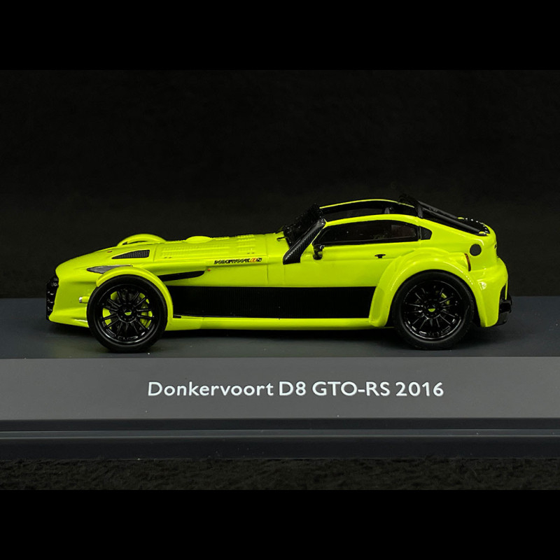 1:43 SCHUCO Donkervoort D8 Gto-Rs 2016 Yellow Black 450929000