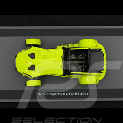 Donkervoort D8 GTO-RS 2016 Vert / Noir 1/43 Schuco 450929000