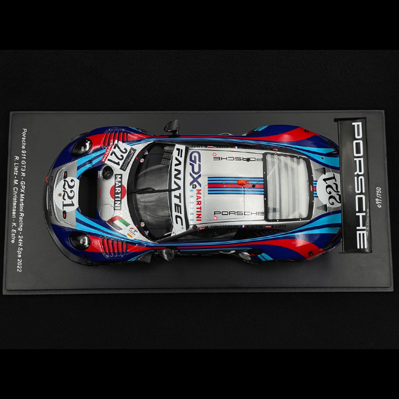 Porsche 911 GT3 R type 993 n° 221 24h Spa 2022 GPX Martini Racing