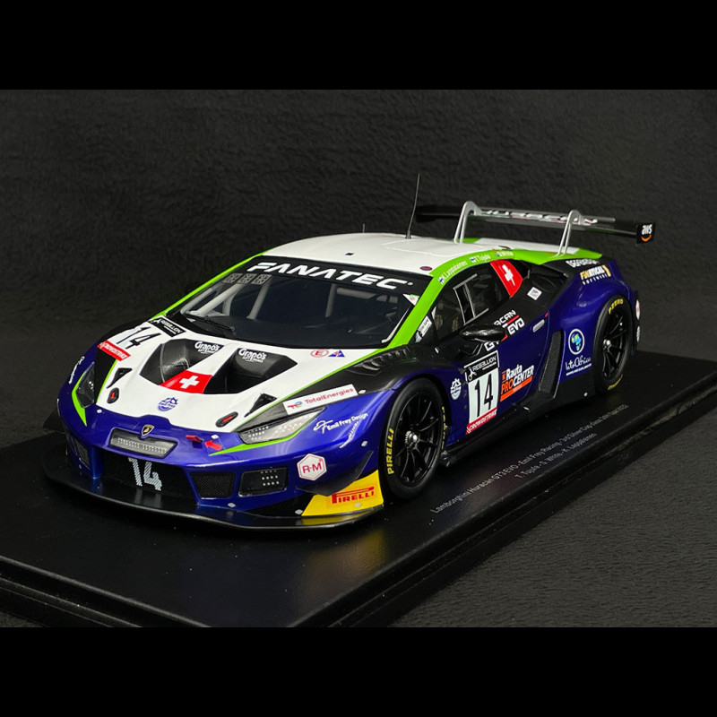 Lamborghini Huracàn GT3 Evo n° 14 24h Spa 2022 Emil Frey Racing 1/18 Spark  18SB060