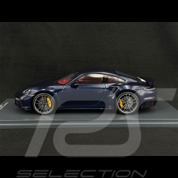 Porsche 911 Turbo S Type 992 2021 Nachtblau metallic 1/18 Schuco 450052500
