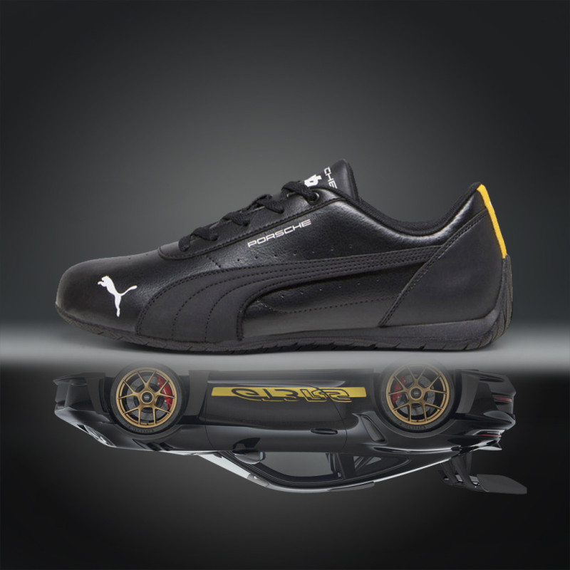 Chaussure Porsche 911 Neo Cat Puma Sneaker Basket Noir 307693-04