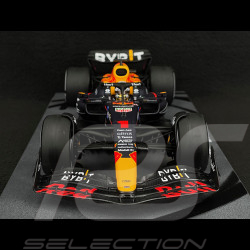 Max Verstappen Red Bull RB18 n° 1 Vainqueur Grand Prix F1 Abou Dabi 2022 1/18 Spark 18S776