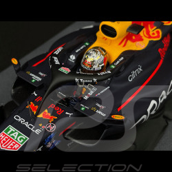 Max Verstappen Red Bull RB18 n° 1 Vainqueur Grand Prix F1 Abou Dabi 2022 1/18 Spark 18S776