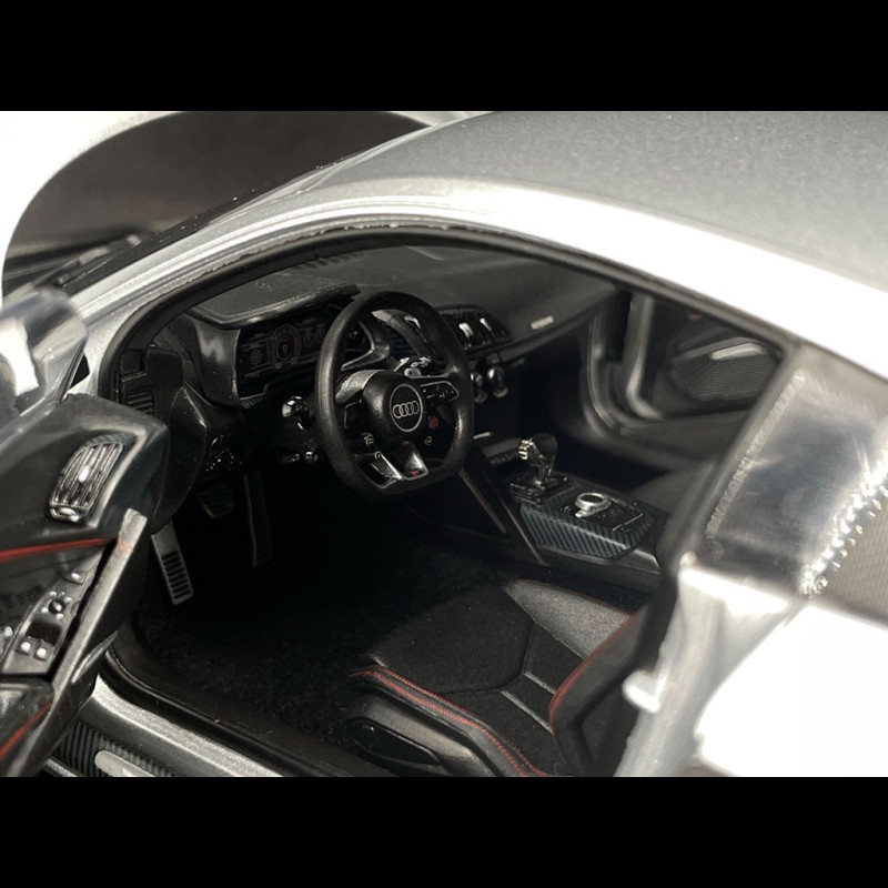 Modellino Audi R8 Coup&eacute; 1:18 Kengfai, Colore Nero - Diecast In Scala NUOVO