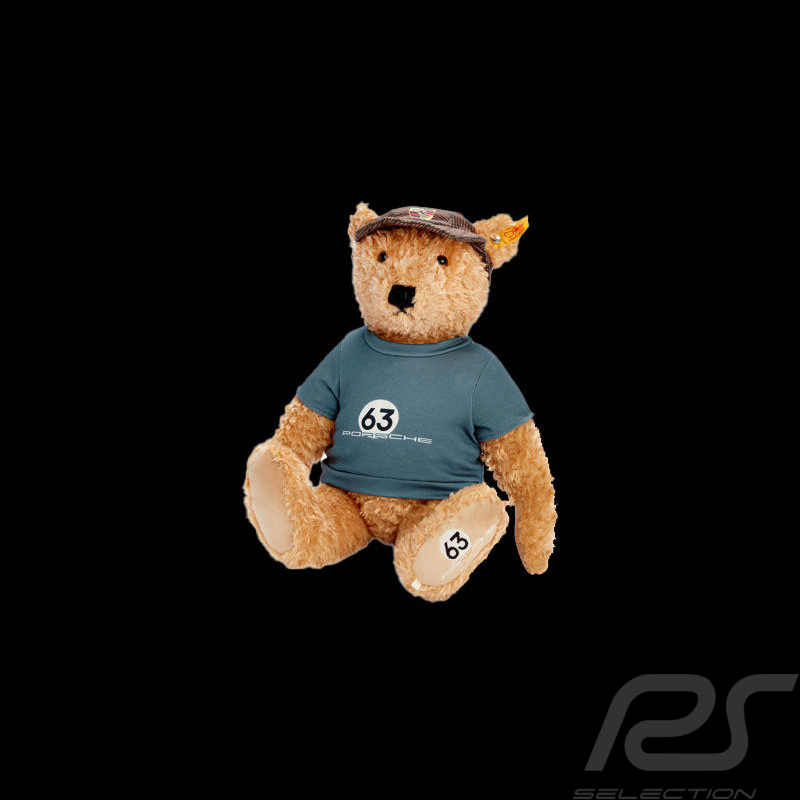 Grande peluche ours Porsche n°63 60 ans 911 WAP0400060RSTB