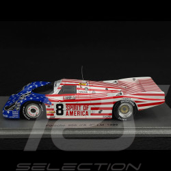 Porsche 956 n° 8 3ème 24h Le Mans 1986 1/43 Spark NA008