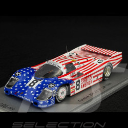 Porsche 956 n° 8 3ème 24h Le Mans 1986 1/43 Spark NA008