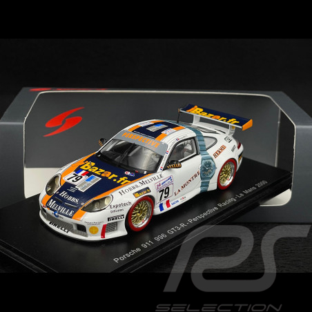 Porsche 911 GT3 R Typ 996 n° 79 Perspective Racing 24h Le Mans 2000 1/43 Spark S4759