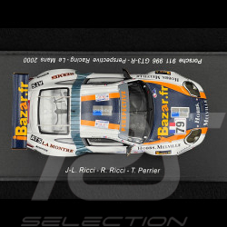 Porsche 911 GT3 R Typ 996 n° 79 Perspective Racing 24h Le Mans 2000 1/43 Spark S4759