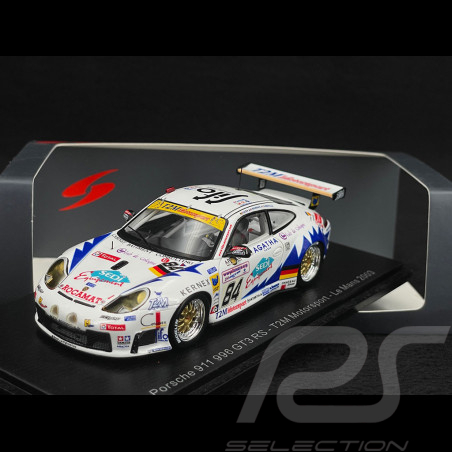 Porsche 911 GT3 RS type 996 Le Mans 2003 n° 84 T2M Motorsport 1/43 Spark S5526