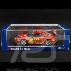 Porsche 911 GT3 RSR Typ 997 n° 75 24h Le Mans 2009 Endurance Asia Team 1/43 Spark S1953