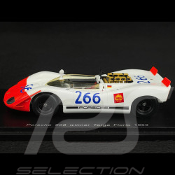 Porsche 908 Spyder Vainqueur Targa Florio 1969 n° 266 1/43 Spark 43TF69