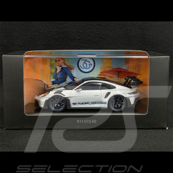 Porsche 911 GT3 RS Type 992 2023 Weissach Package Eisgraumetallic Porsche St Tropez 2023 1/43 Spark WAP0201530P002
