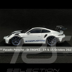 Porsche 911 GT3 RS Type 992 2023 Weissach Package Eisgraumetallic Porsche St Tropez 2023 1/43 Spark WAP0201530P002