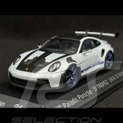 Porsche 911 GT3 RS Type 992 2023 Weissach Package Eisgraumetallic Porsche St Tropez 2023 1/43 Spark WAP0201530P002
