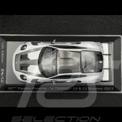 Porsche 911 GT3 RS Type 992 2023 Weissach Package Eisgraumetallic Porsche St Tropez 2023 1/43 Spark WAP0201530P002