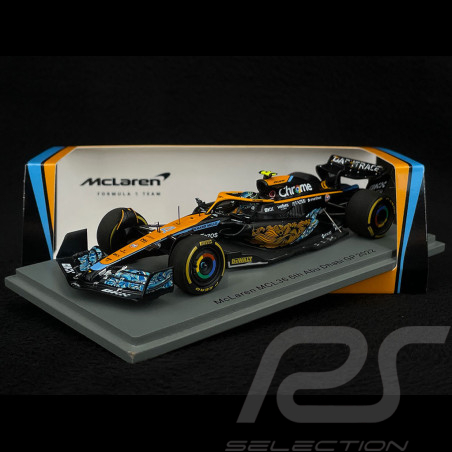 Lando Norris McLaren MCL36 n° 4 6ème Grand Prix F1 Abou Dabi 2022 1/43 Spark S8554